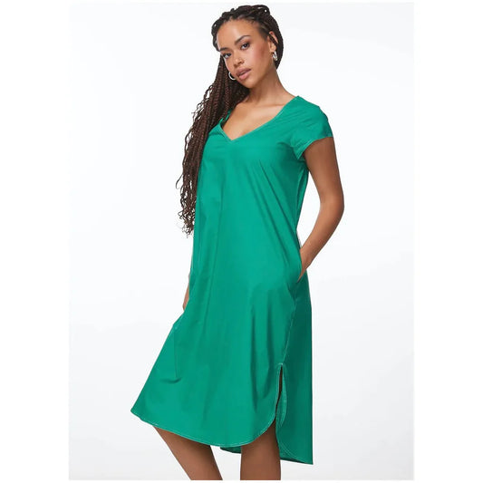Drawback Dress- Green